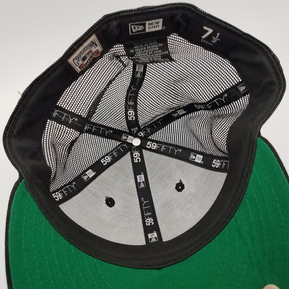 New Era Oakland Athletics A's 7 1/2 Stomper Bats Elephant Hat 30 Year 1968-1997 - Picture 4 of 7